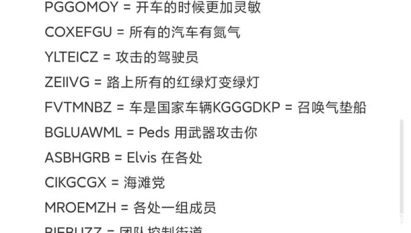 侠盗飞车钱的秘籍