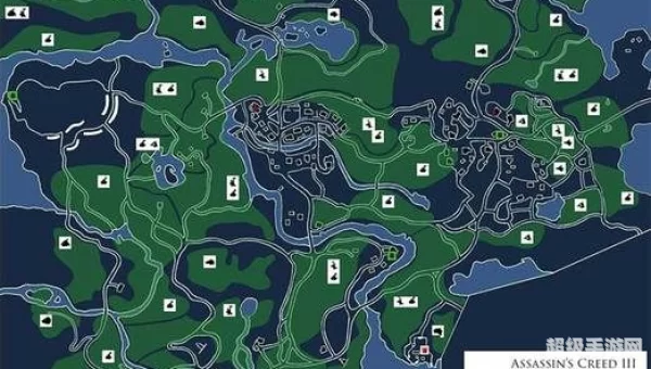 刺客信条3地道地图