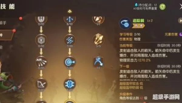龙之谷箭神加点：精准加点攻略，打造远程输出霸主
